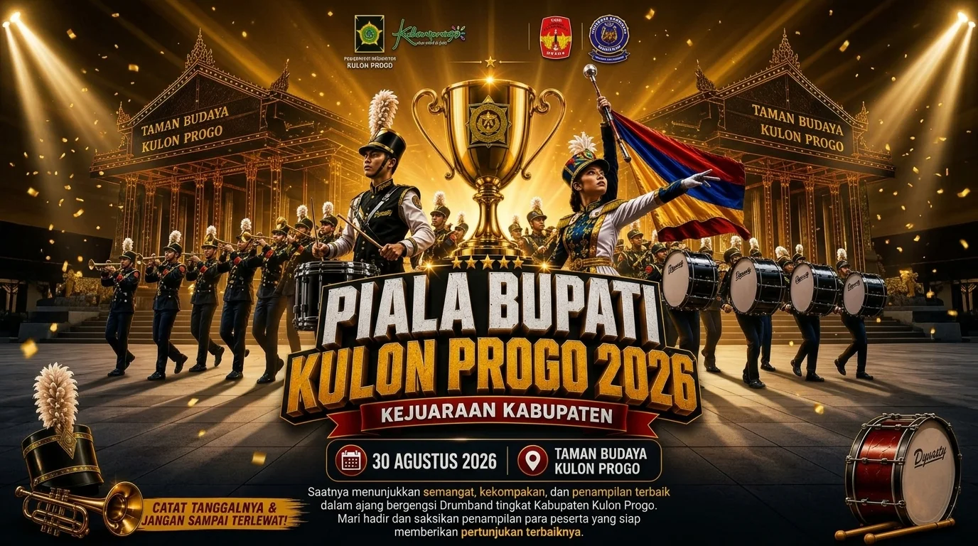 PIALA BUPATI KULON PROGO 2026 - KEJUARAAN DRUMBAND TINGKAT KABUPATEN